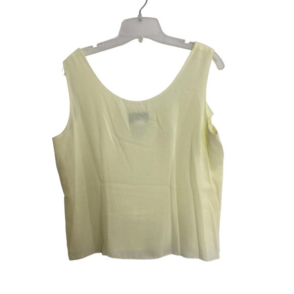 (4-128) Jordan Beige Tank Top With Ruffles on the Front Side Zipper - Picture 5 of 12